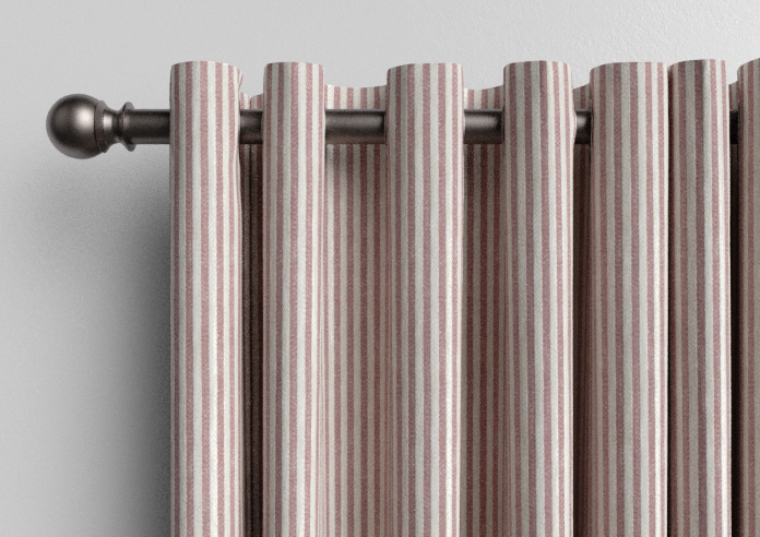 Emily Bond Oscar Stripe, Raspberry - Made to Measure Curtains - Image 12